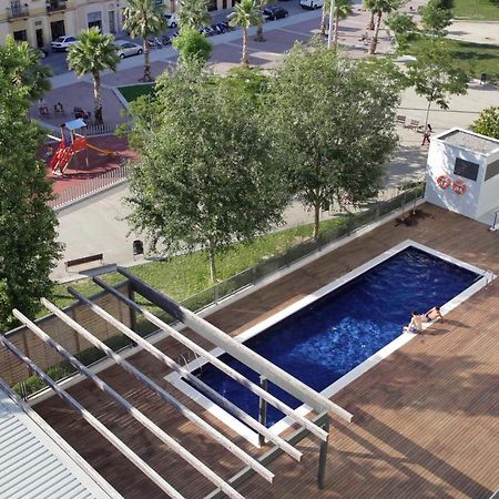 1217 - Pool And Beach Nice Apartment II バルセロナ エクステリア 写真