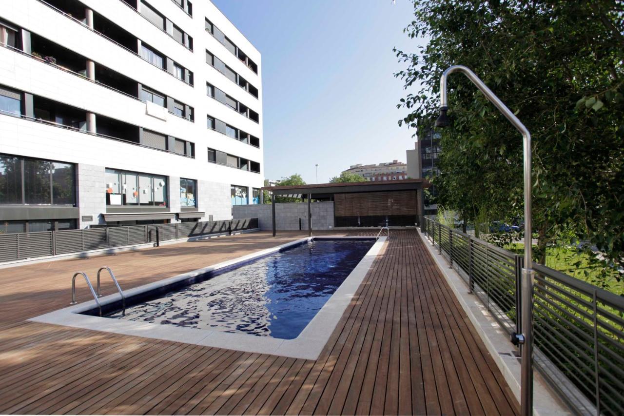 1217 - Pool And Beach Nice Apartment II バルセロナ エクステリア 写真