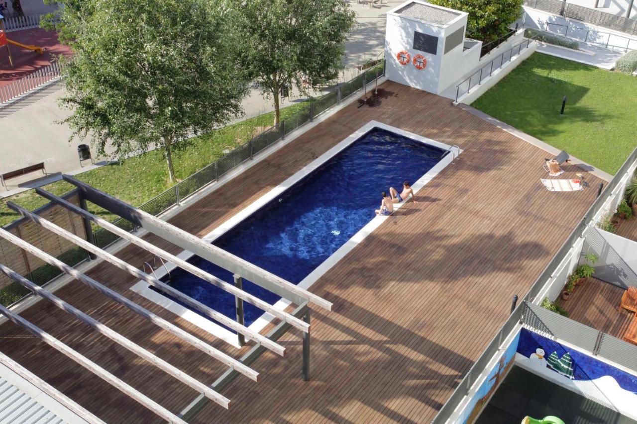 1217 - Pool And Beach Nice Apartment II バルセロナ エクステリア 写真