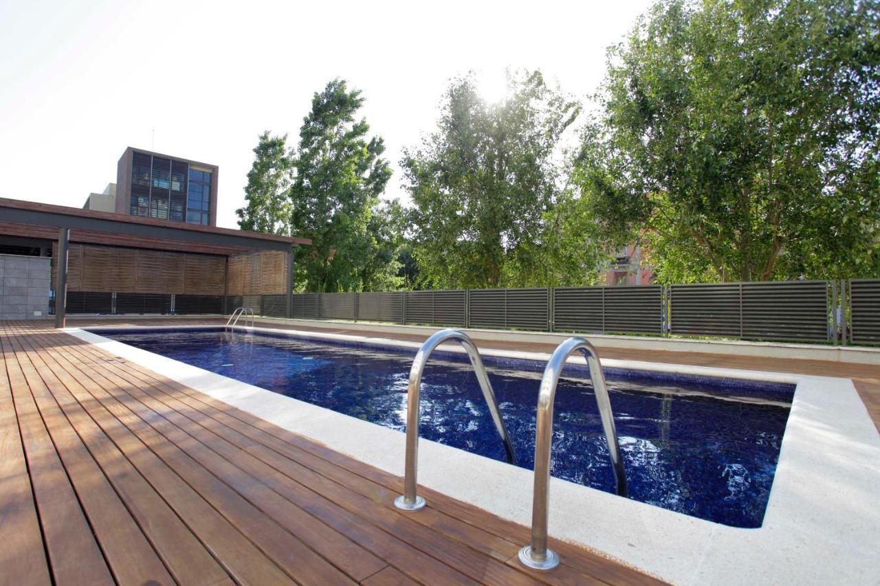 1217 - Pool And Beach Nice Apartment II バルセロナ エクステリア 写真